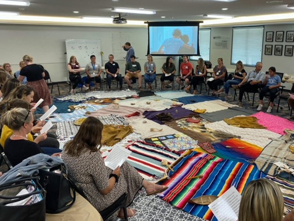 Reconcile with Indigenous peoples through Kairos blanket exercise